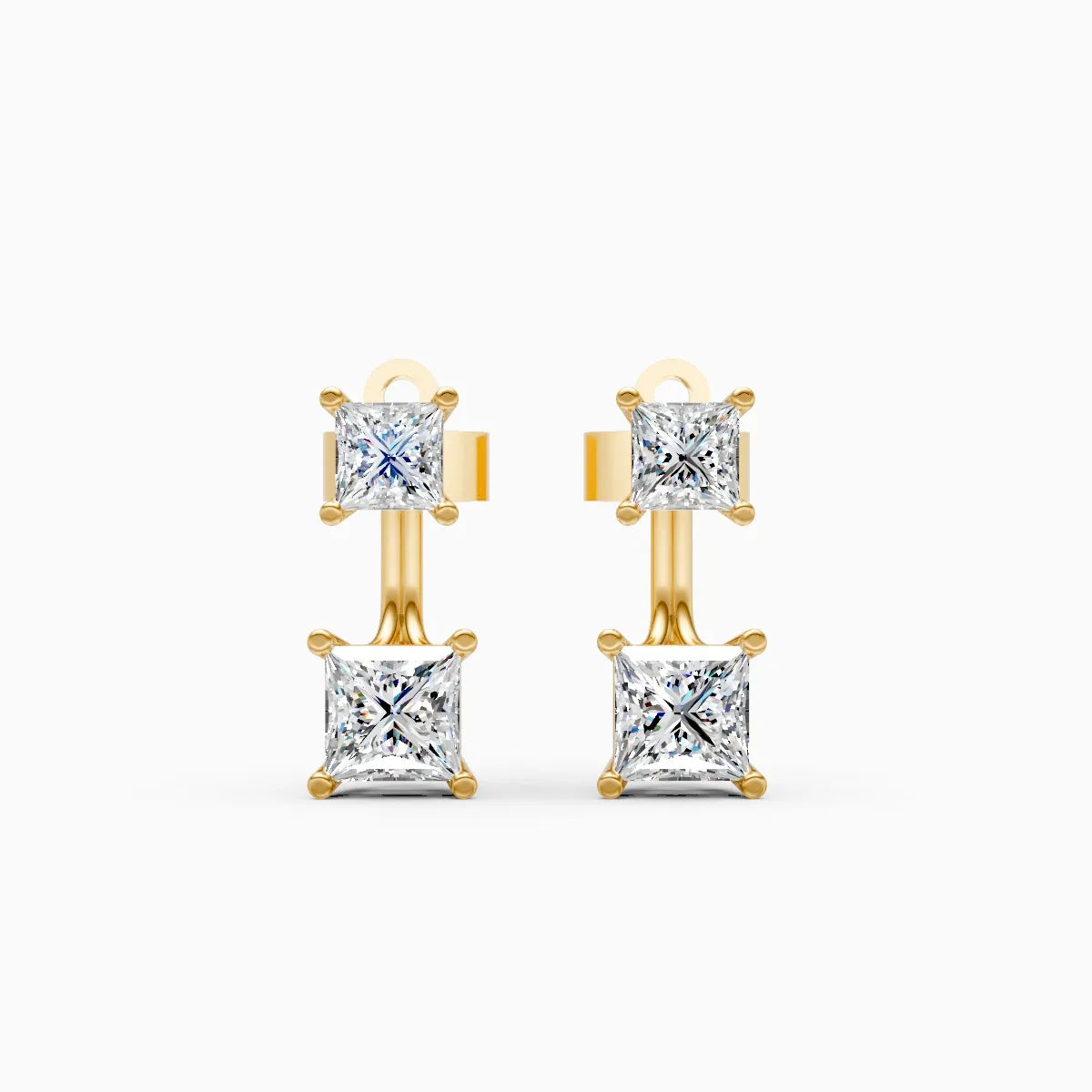 Princess Duo Drop Studs