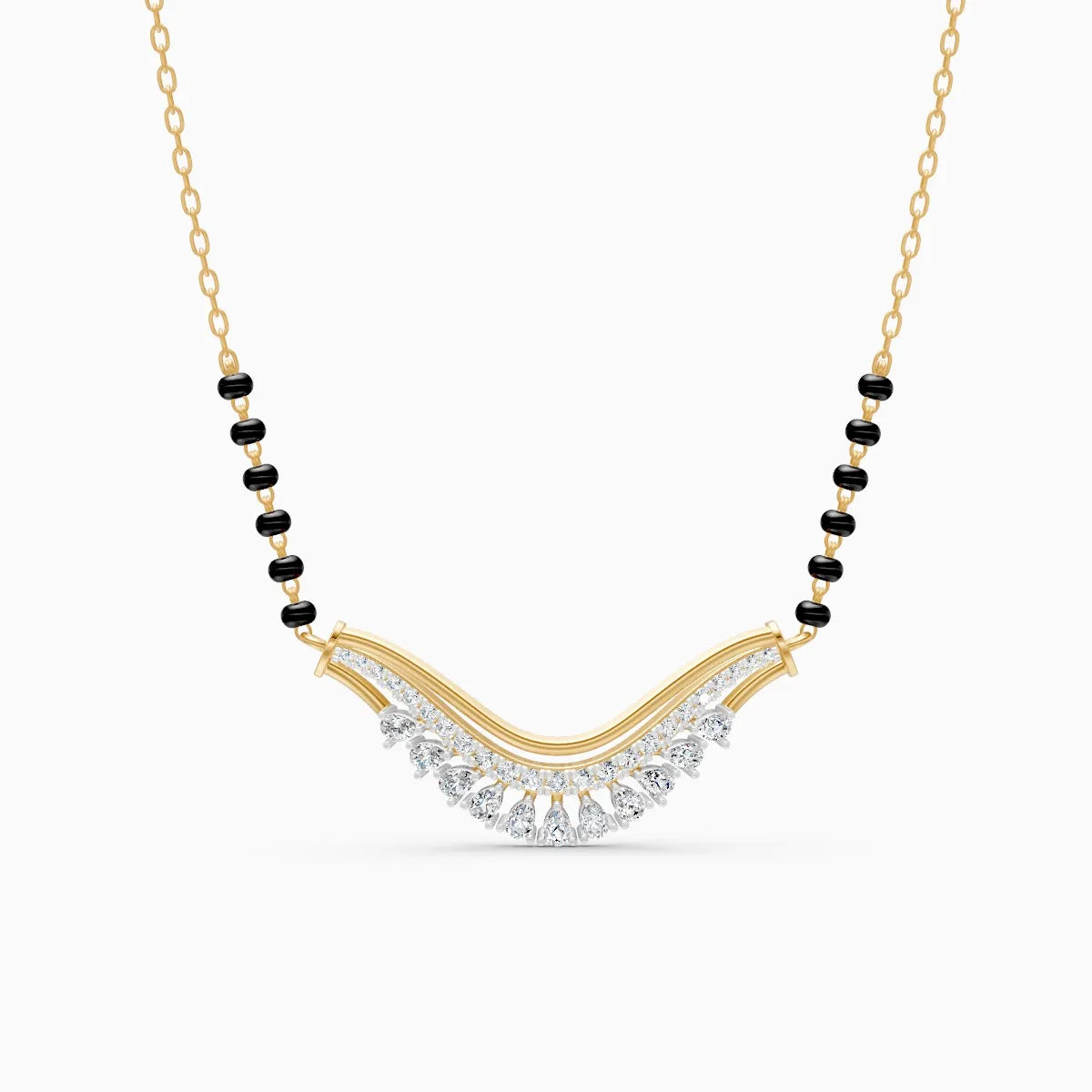 VeraCurve Lab Grown Diamond Mangalsutra