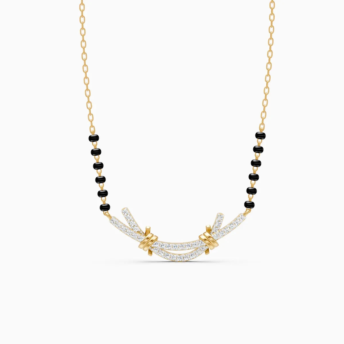Whisper Knot Lab Grown Diamond Mangalsutra