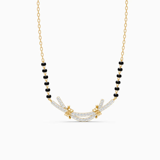 Whisper Knot Lab Grown Diamond Mangalsutra