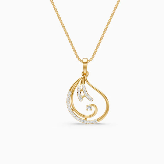 Elegant Stylish Lab Grown Diamond Pendant