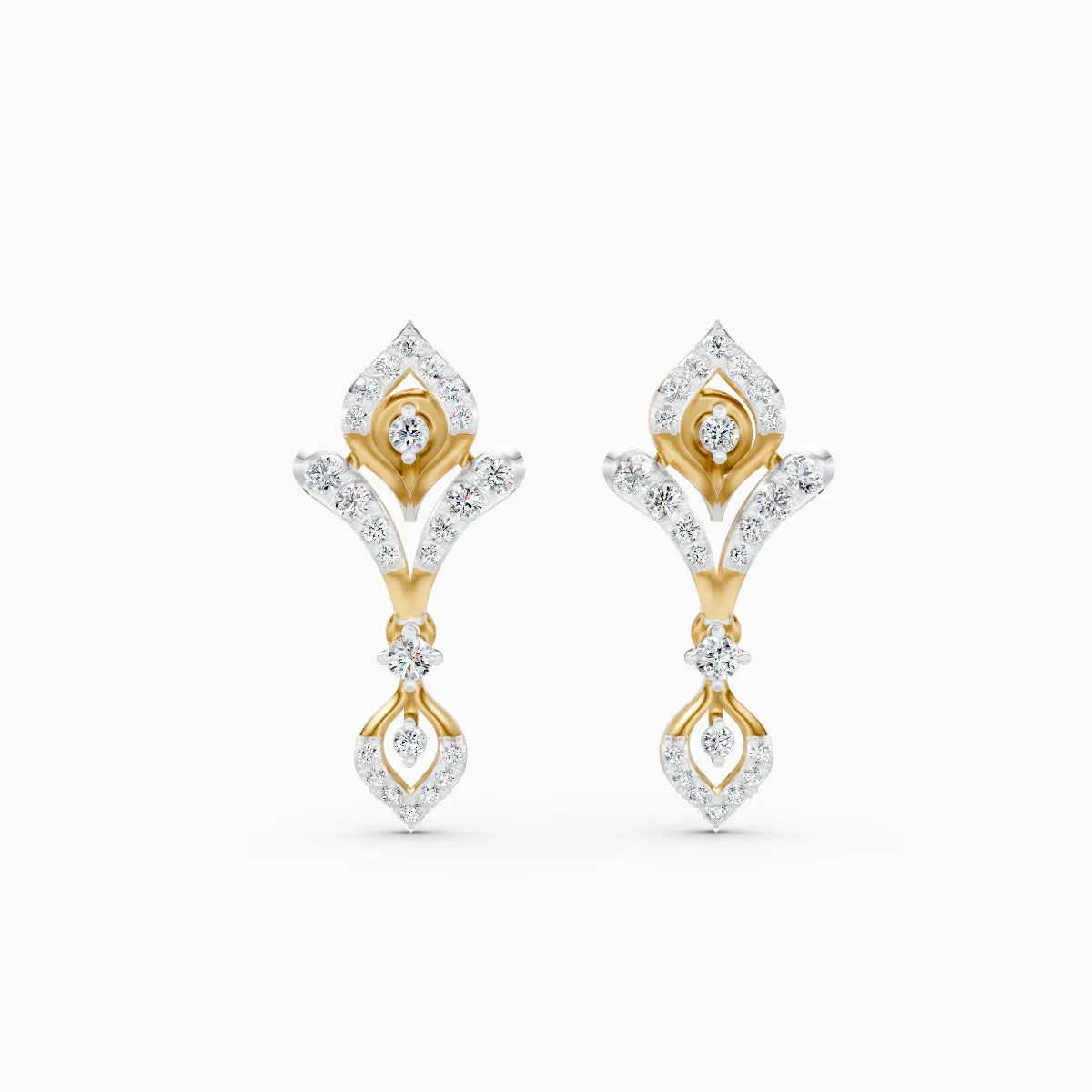 Petal Aura Lab Grown Diamond Earrings