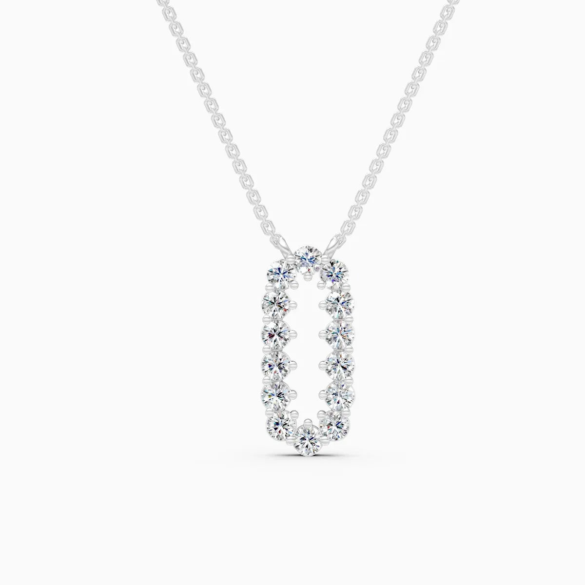 Glow Frame Lab Grown Diamond Pendant