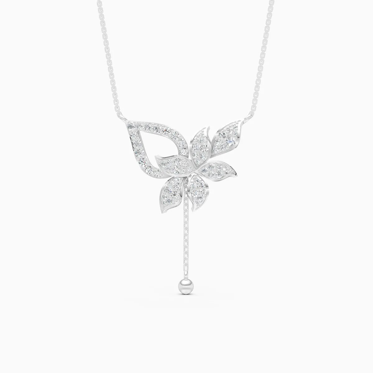 Petal Grace Lab Grown Diamond Pendant