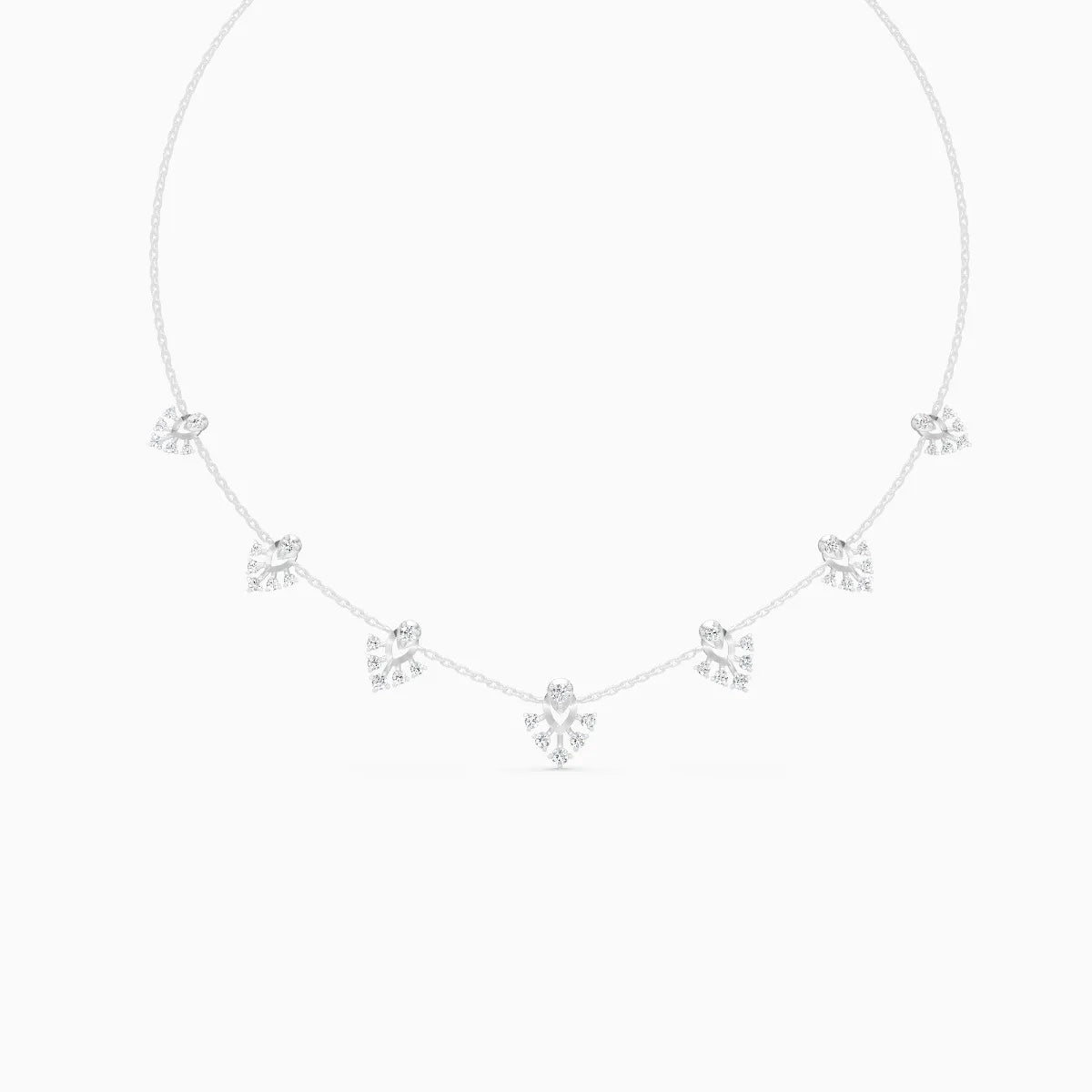 Glint Edge Lab Grown Diamond Necklace