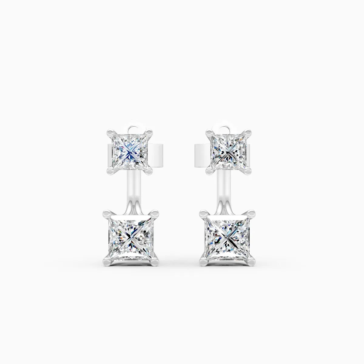 Princess Duo Drop Studs
