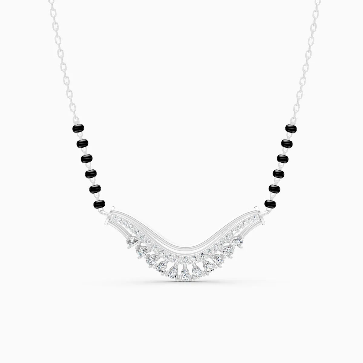 VeraCurve Lab Grown Diamond Mangalsutra