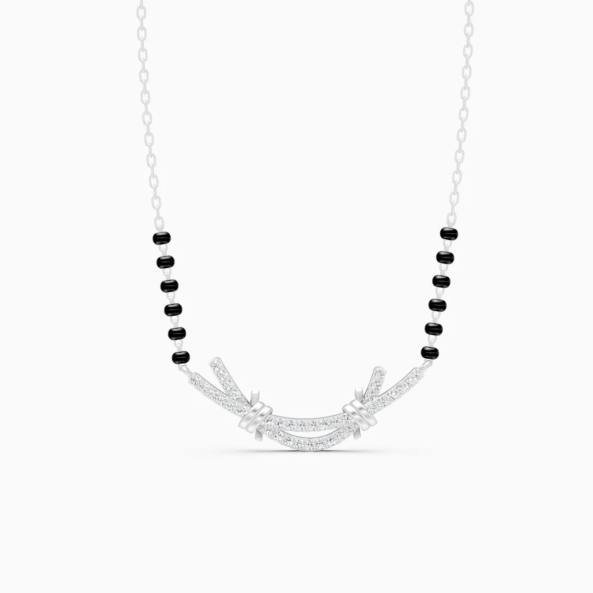 Whisper Knot Lab Grown Diamond Mangalsutra