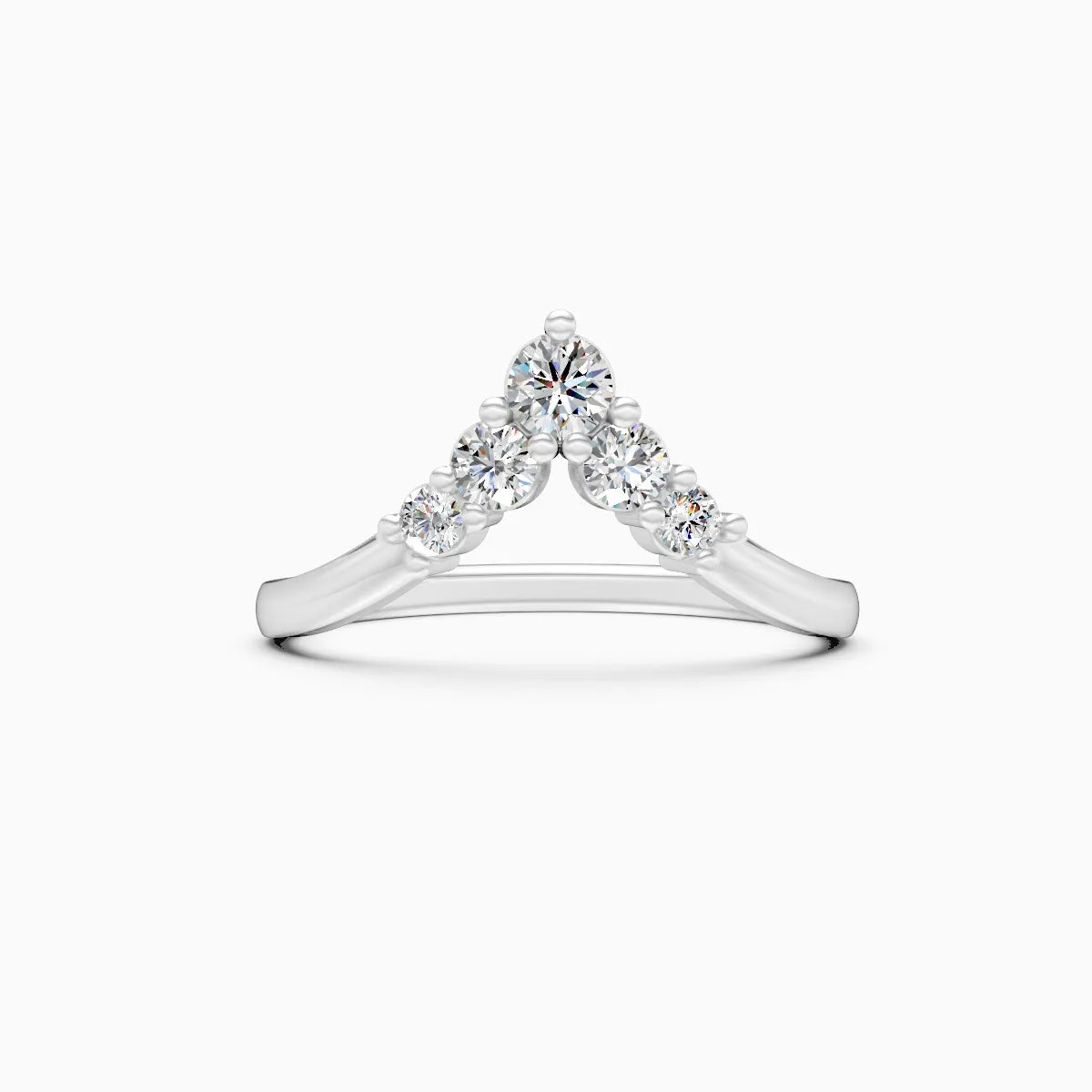 Chevron Diamond Band