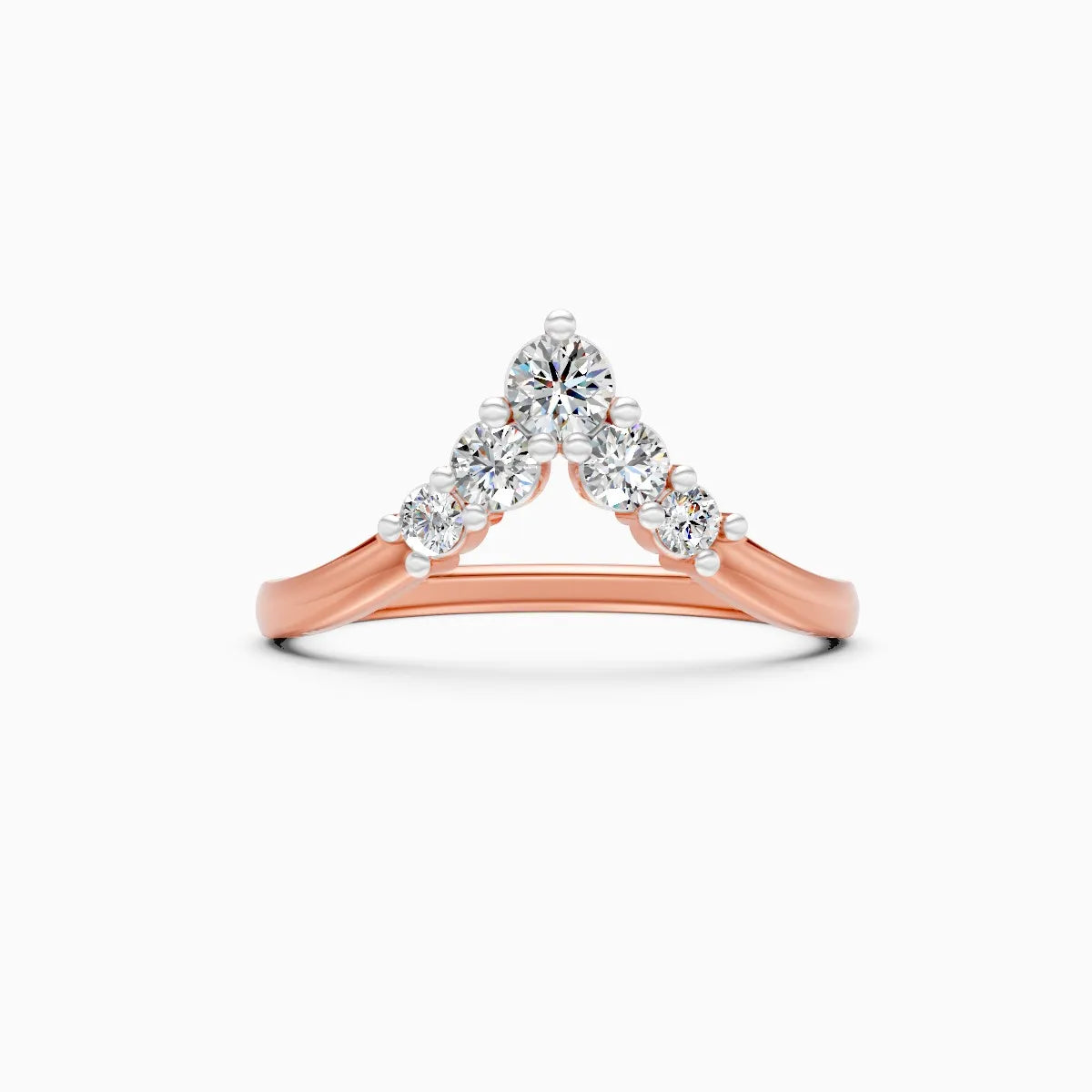 Chevron Diamond Band