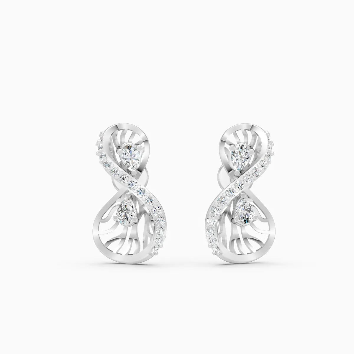 Infinity Glow Lab Grown Diamond Earrings
