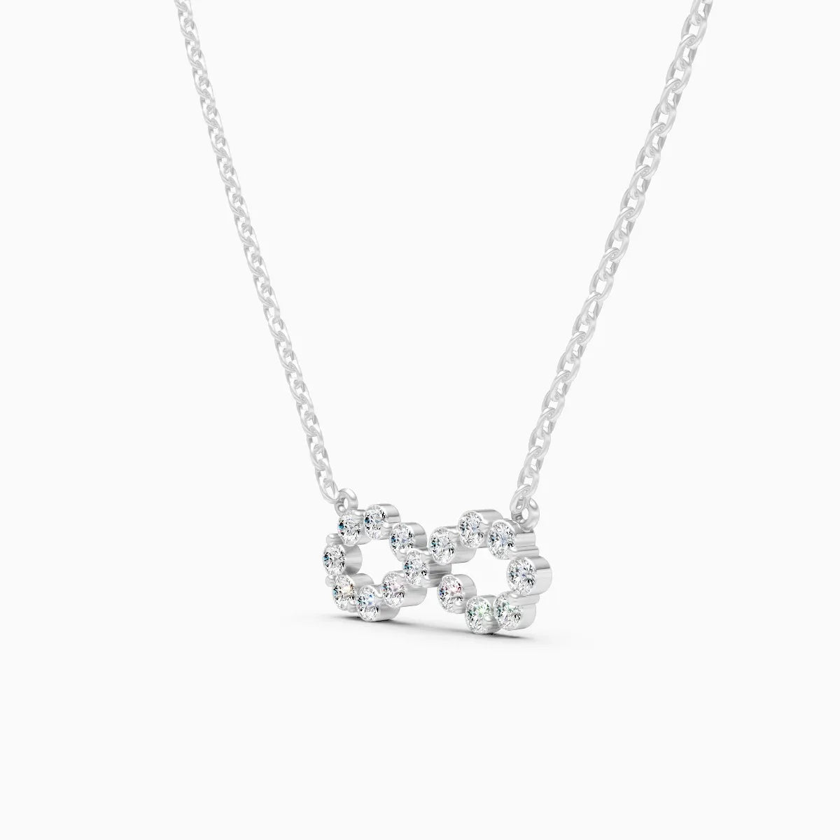 Infinity Glow Lab Grown Diamond Pendant