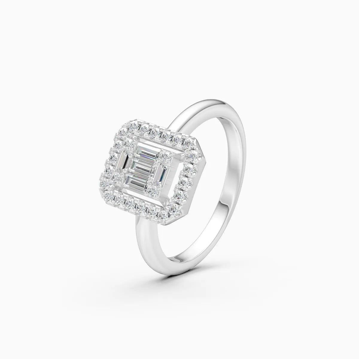 Everyday Wear Small Shape Diamond Ring