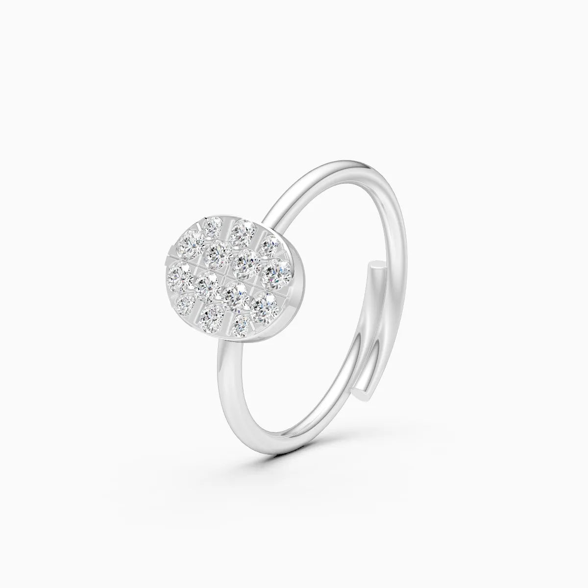 Classic Mini Studded Diamond Ring
