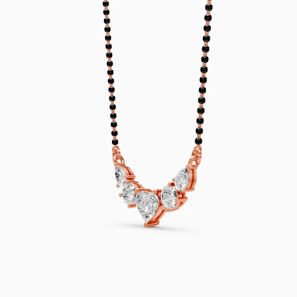 Radiant Heart Diamond Mangalsutra