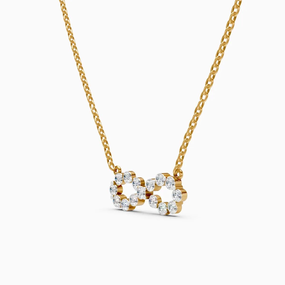 Infinity Glow Lab Grown Diamond Pendant