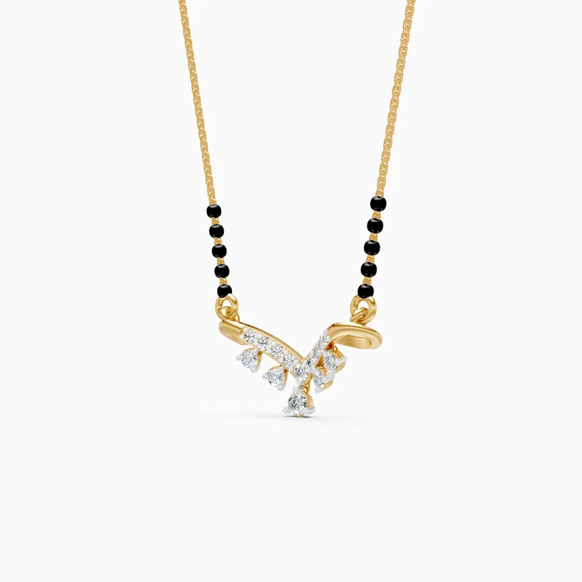 Promise Spark Lab Grown Diamond Mangalsutra