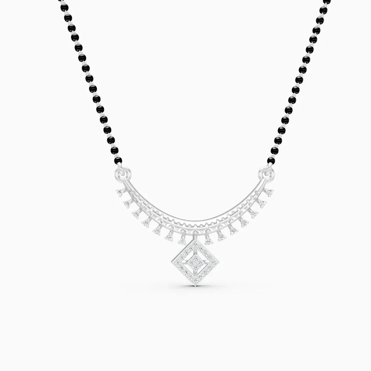 Elegant Gold Lab Grown Diamond Mangalsutra