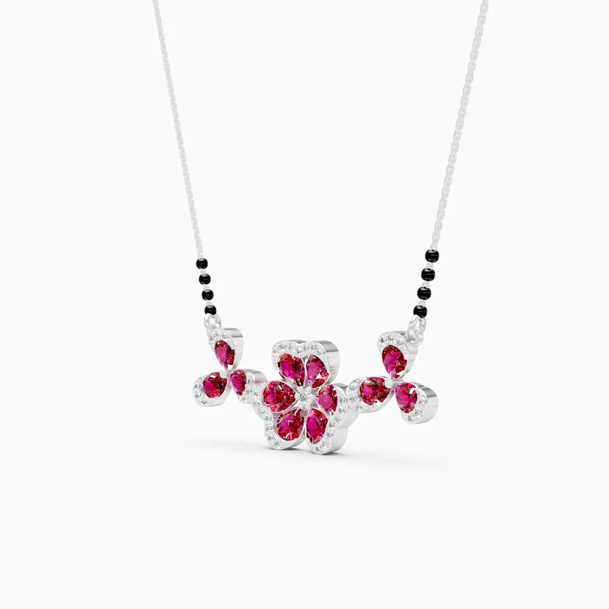 Floral Cluster Mangalsutra