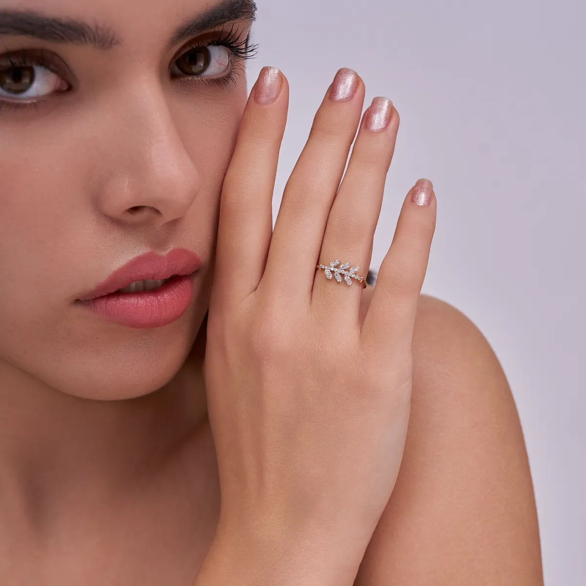 Leaf Cluster Ring