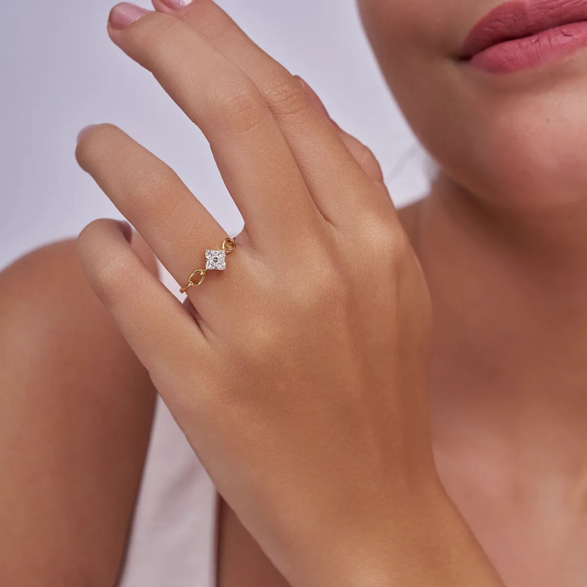 Diamond Link Cluster Ring