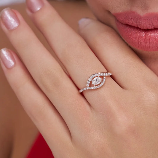 Eclat Curve Lab-Grown Diamond Ring