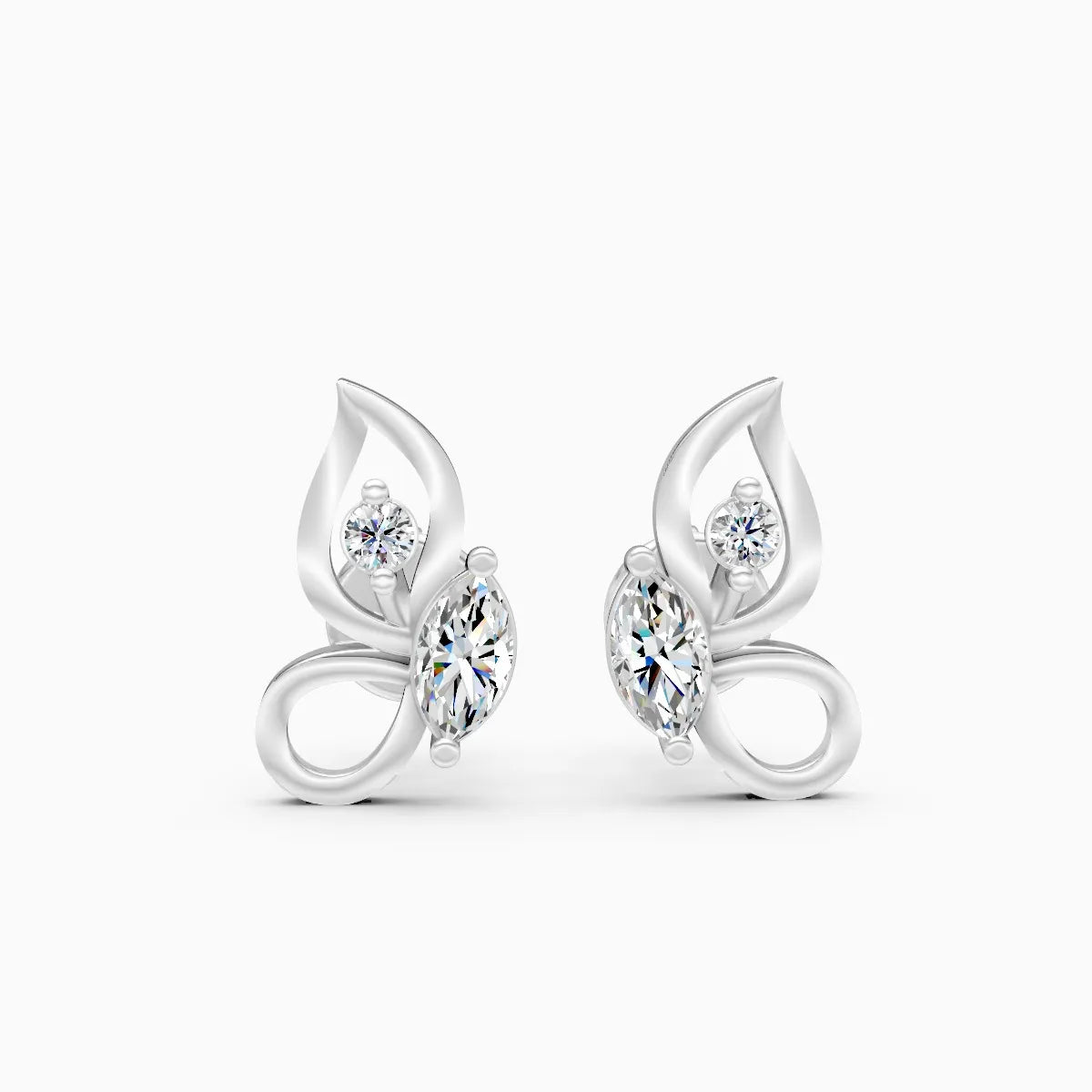 Butterfly Bloom Lab Grown Diamond Studs