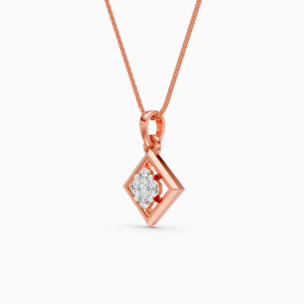 Simple Glow Shiny Diamond Pendant