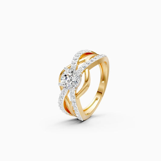 Forever Bloom Diamond Ring Graceful Design