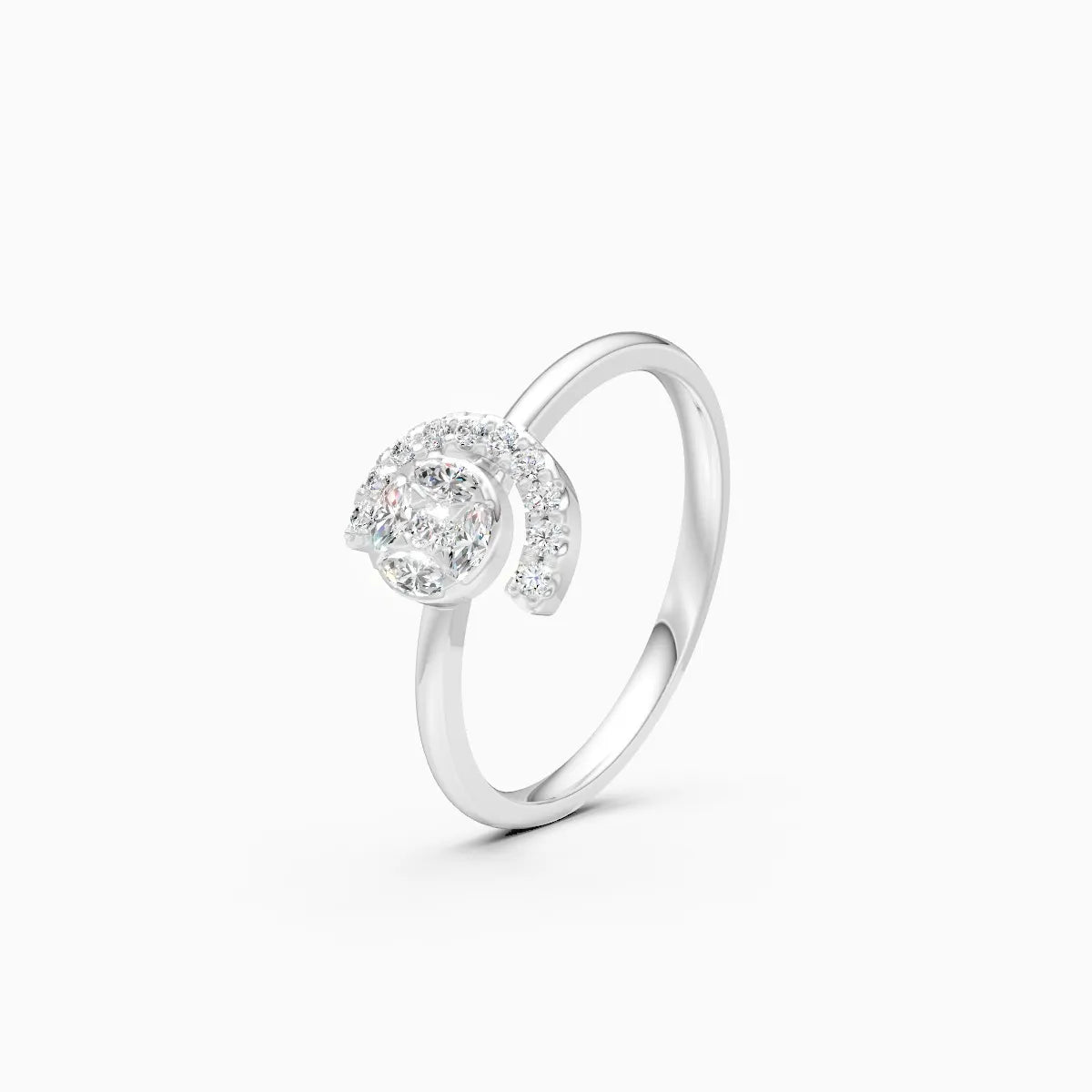 Signature Cluster Shine Diamond Ring