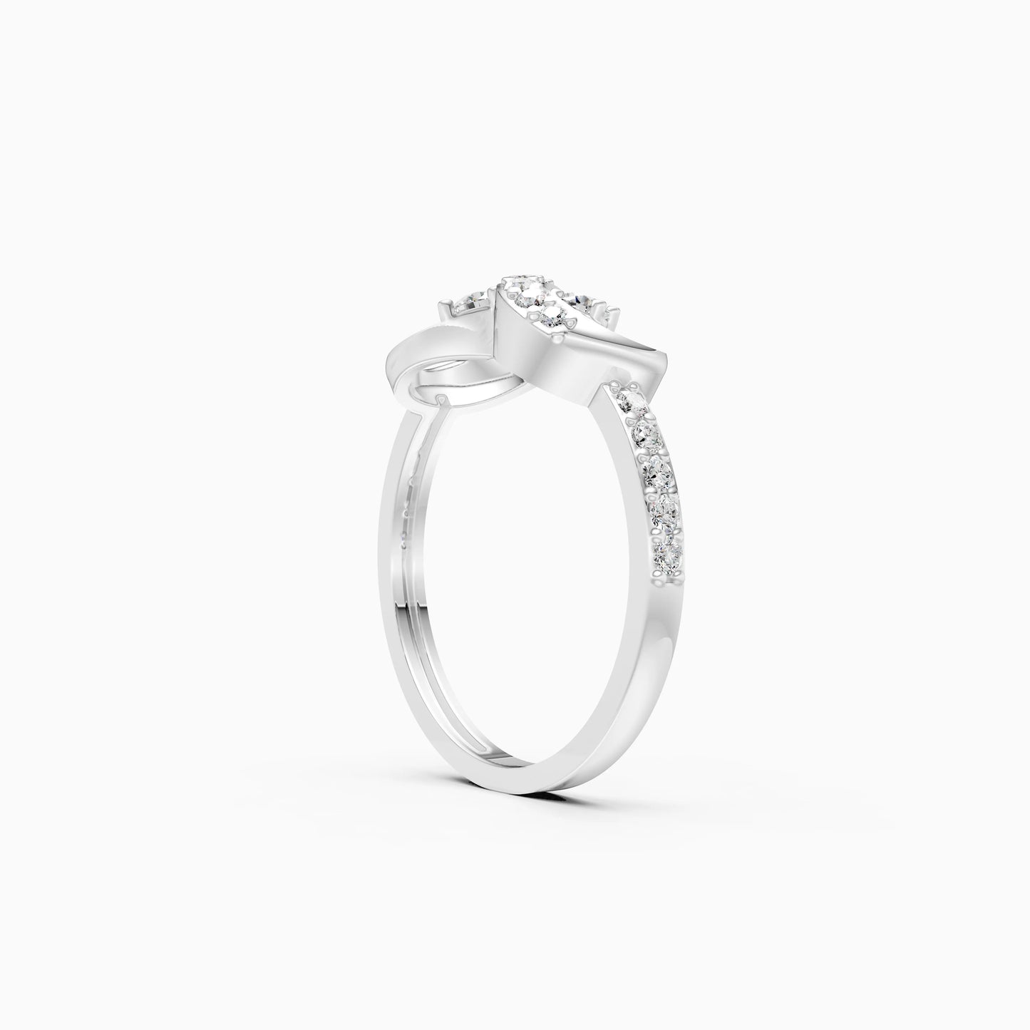 Forever Curl Lab Grown Diamond Ring