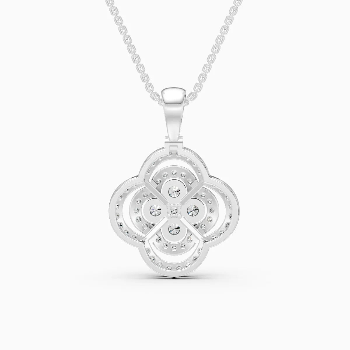 FloraLuxe Lab Grown Diamond Pendant