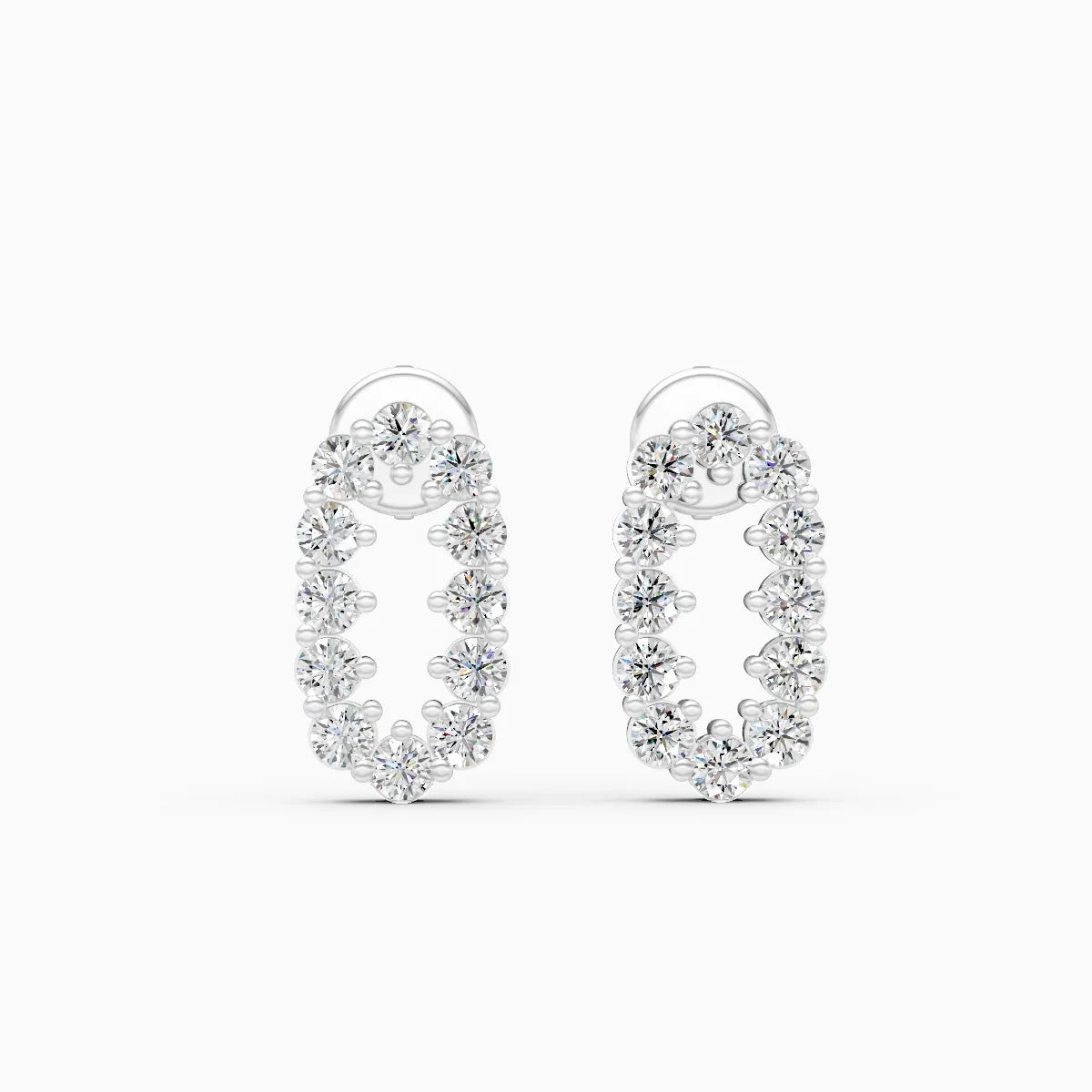 Grace Loop Lab Grown Diamond Earrings