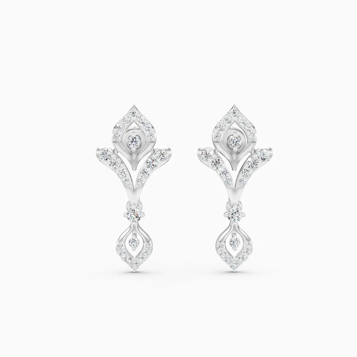 Petal Aura Lab Grown Diamond Earrings