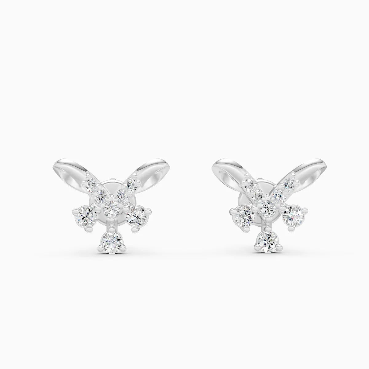 Flutter Bloom Lab Grown Diamond Earrings