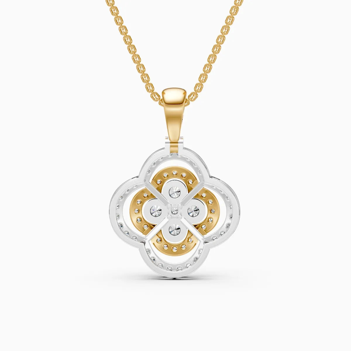 FloraLuxe Lab Grown Diamond Pendant