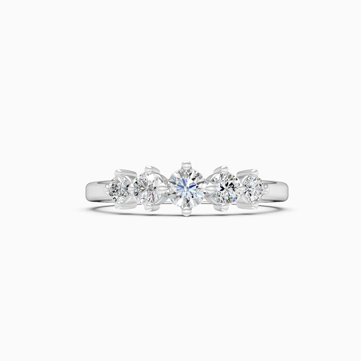 Crystal Arc Lab Grown Diamond Ring