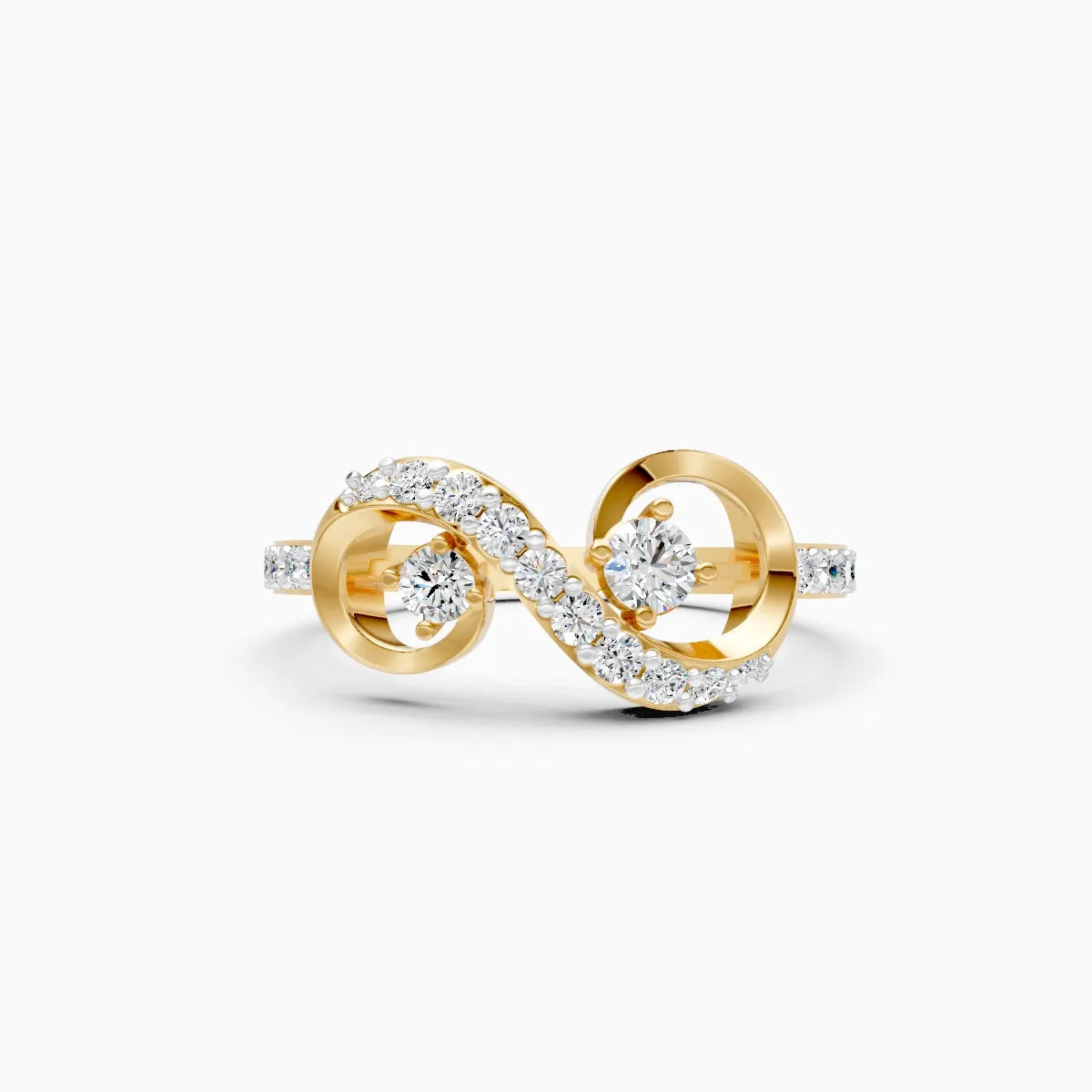 Forever Curl Lab Grown Diamond Ring