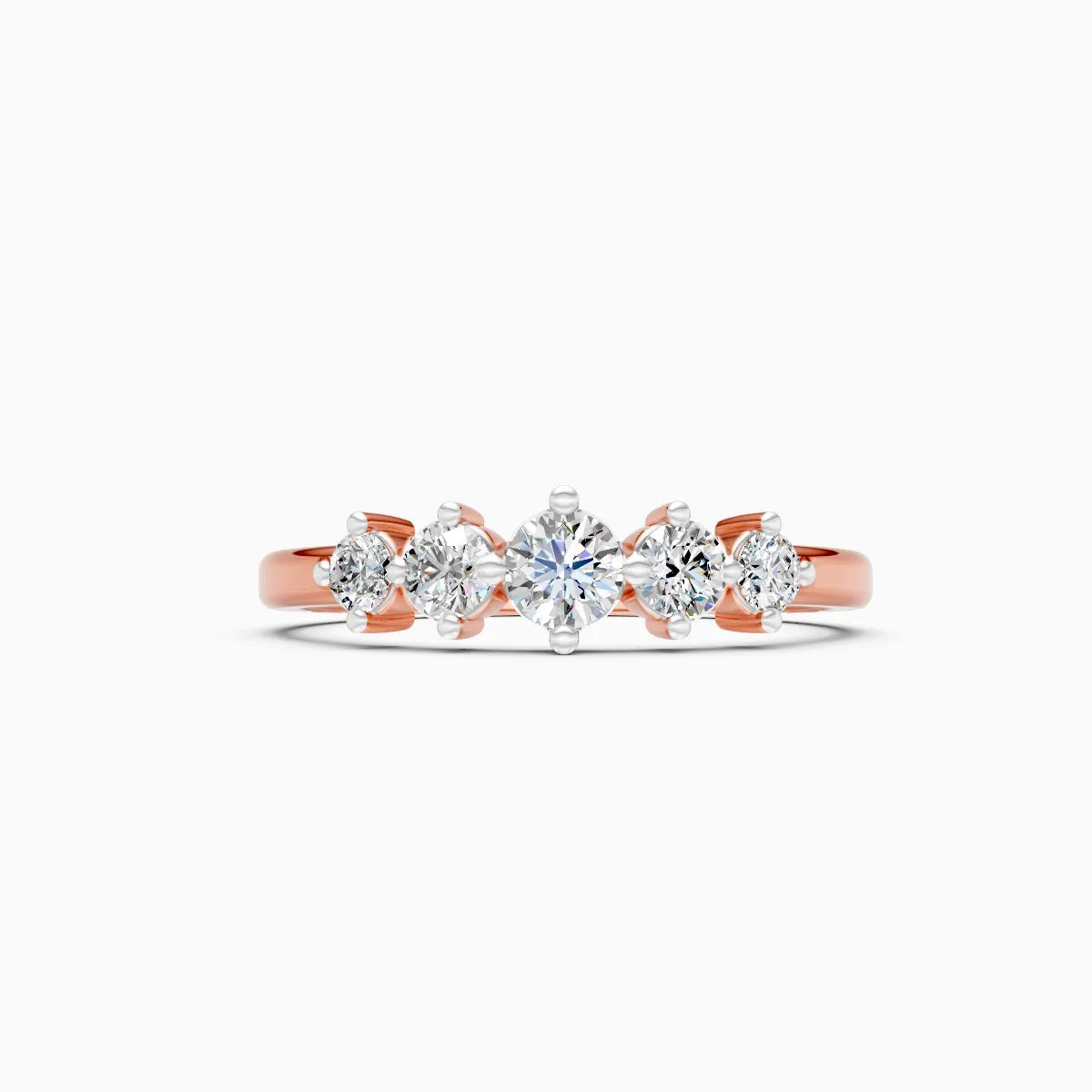 Crystal Arc Lab Grown Diamond Ring