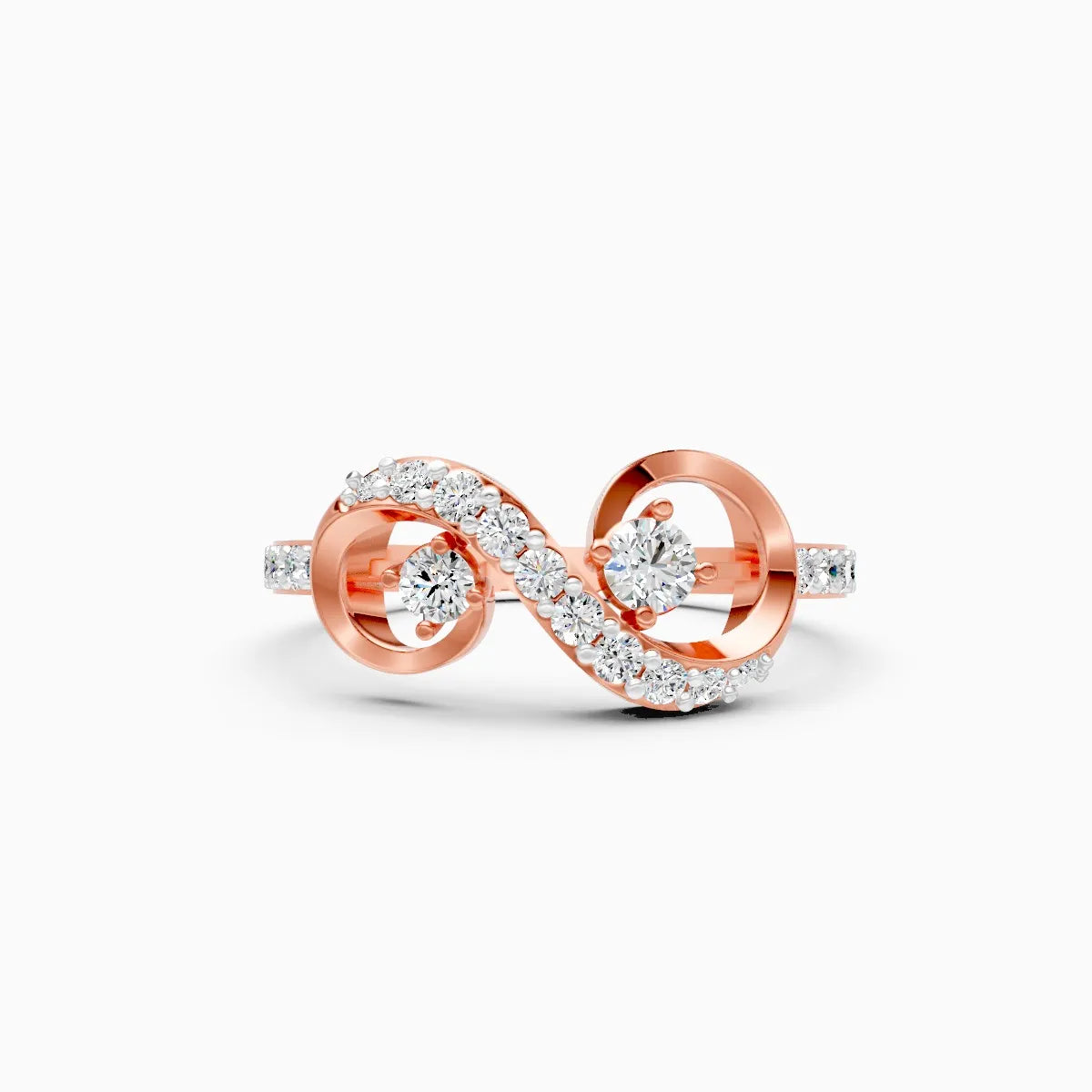Forever Curl Lab Grown Diamond Ring