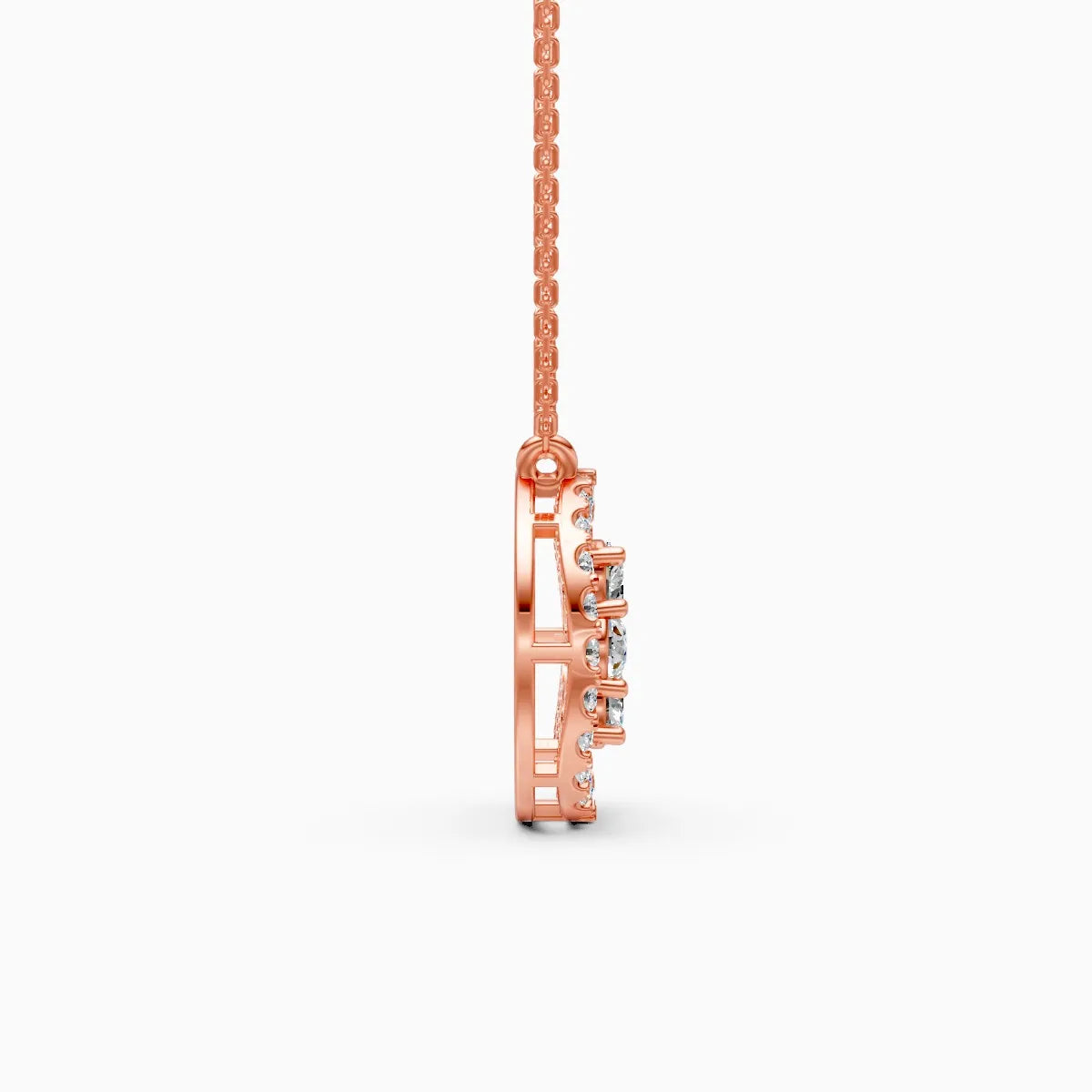 PetalBloom Lab Grown Diamond Pendant