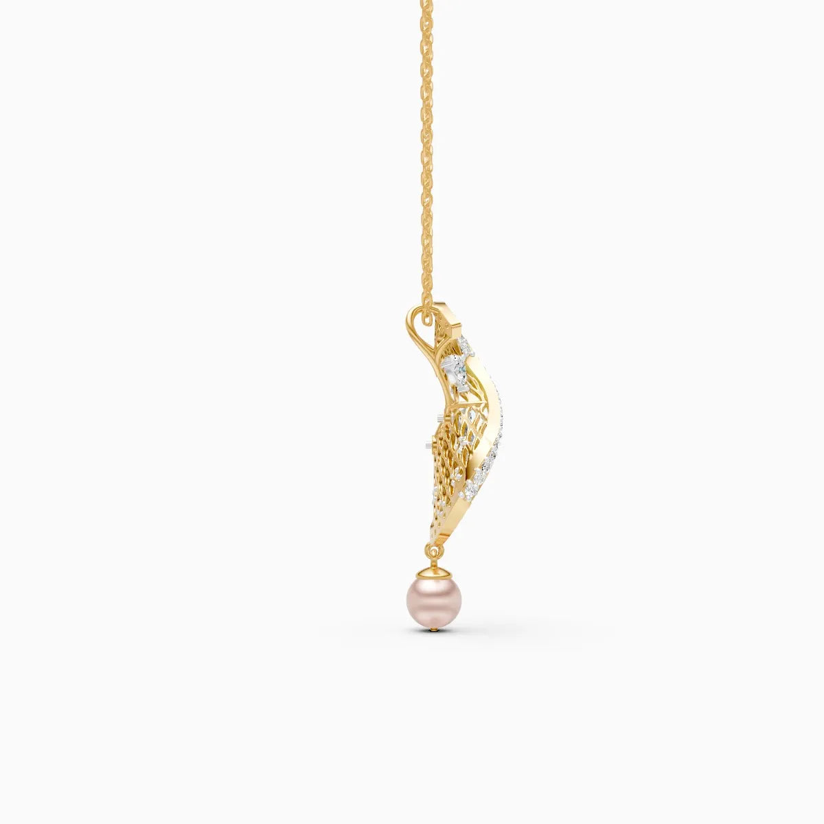 Sway of Elegance Lab Diamond Necklace Set
