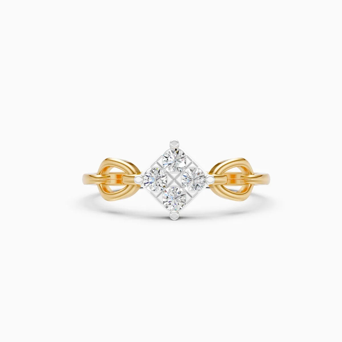 Diamond Link Cluster Ring