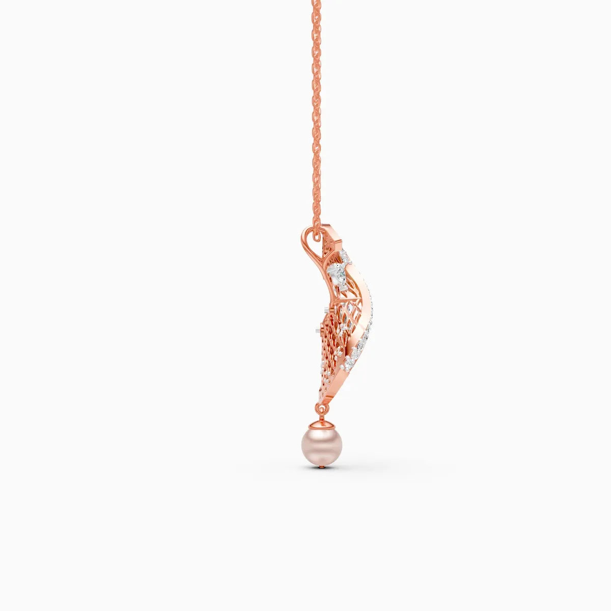 Sway of Elegance Lab Diamond Necklace Set