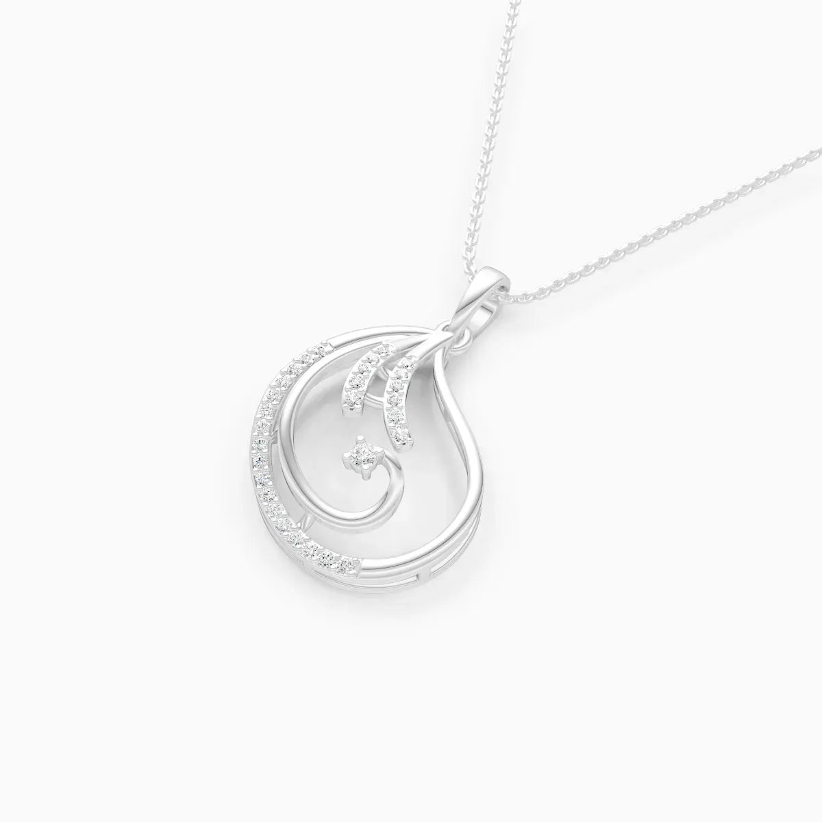 Elegant Stylish Lab Grown Diamond Pendant