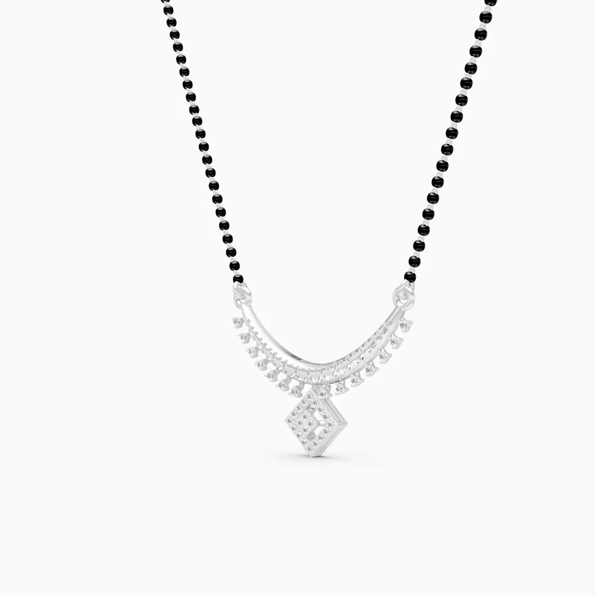 Elegant Gold Lab Grown Diamond Mangalsutra