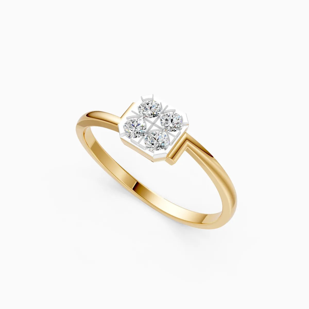 Square Cluster Ring