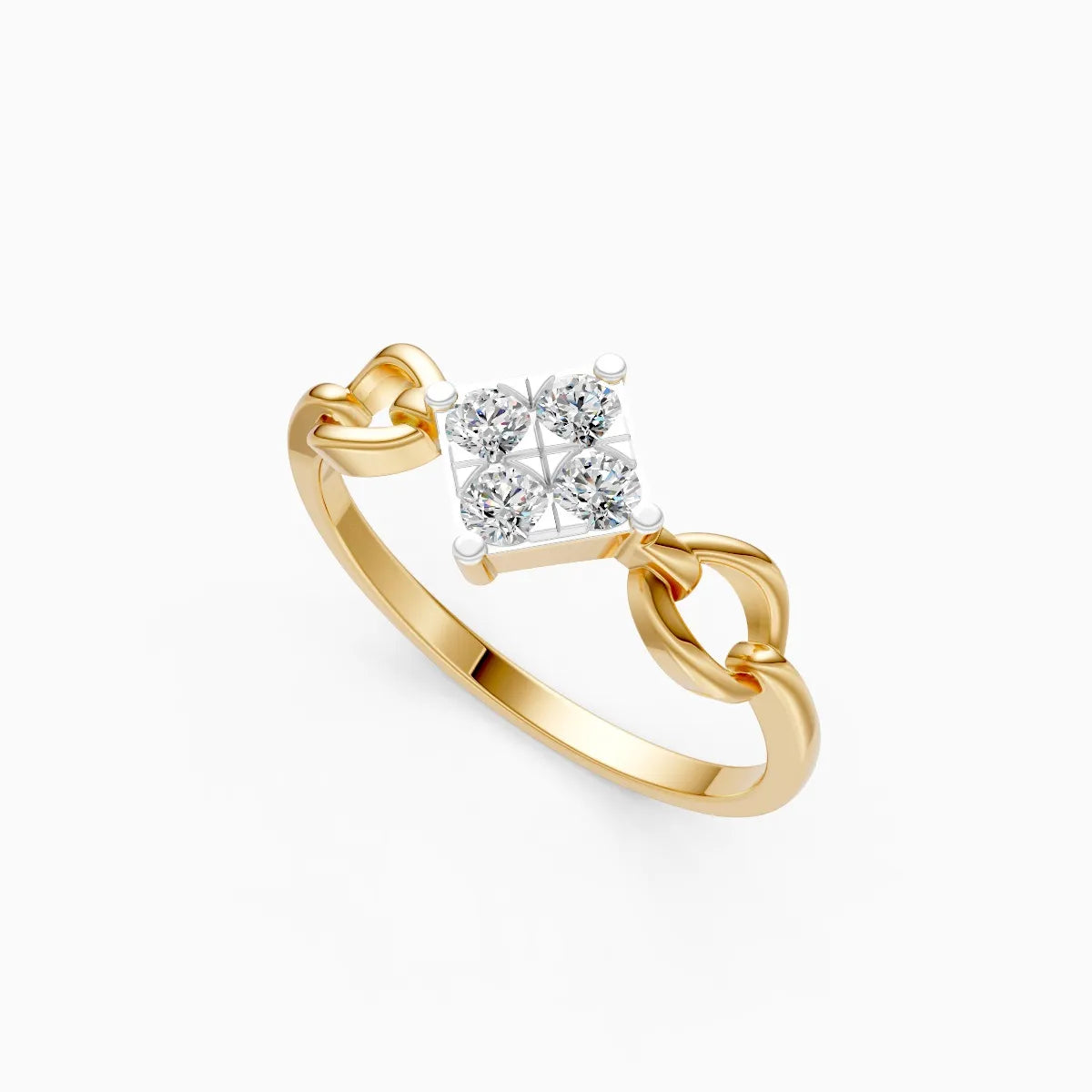 Diamond Link Cluster Ring