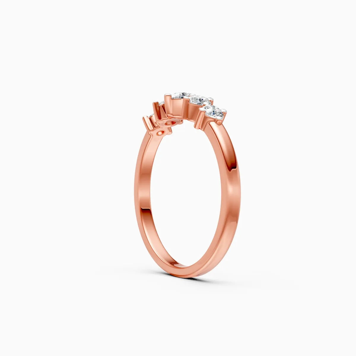Crystal Arc Lab Grown Diamond Ring