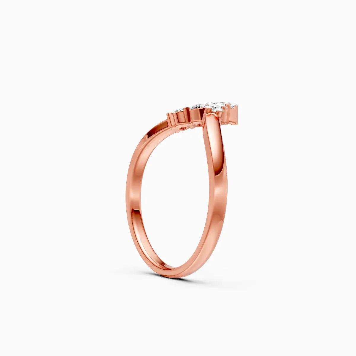 Chevron Diamond Band